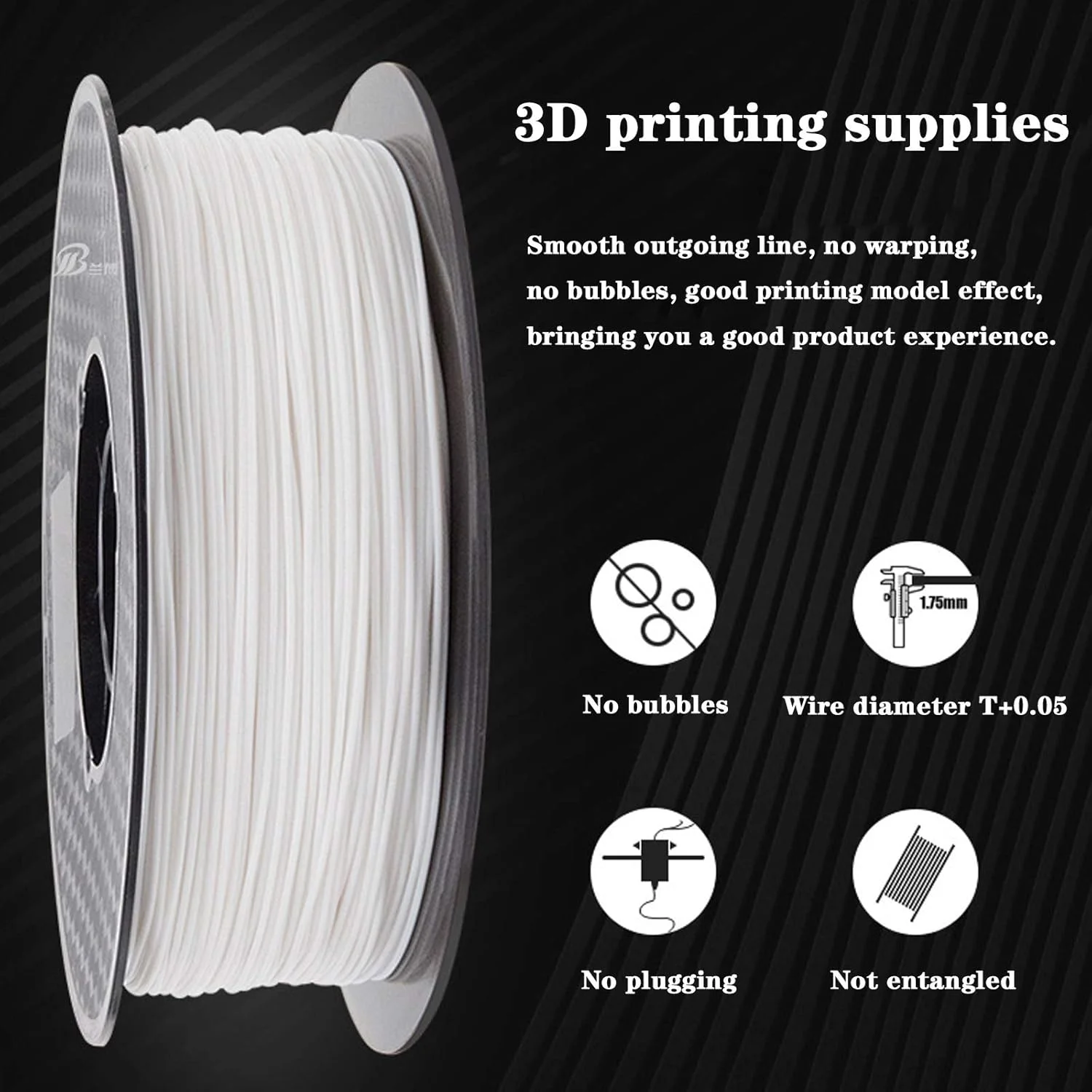 فیلامنت پرینتر، مواد مصرفی پرینت سه بعدی، فیلامنت PLA 1.75، فیلامنت 1 کیلوگرمی پرینتر، رنگ های متنوع (رنگ: فیروزه ای)