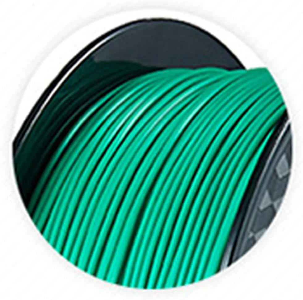 فیلامنت پرینتر، مواد مصرفی پرینت سه بعدی PLA 1.75، فیلامنت مواد اولیه 1 کیلوگرمی، فیلامنت پرینتر رنگ های متنوع (رنگ: سبز)