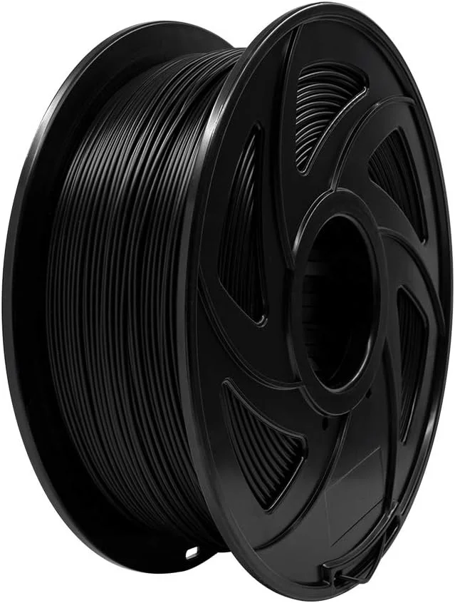 فیلامنت پرینتر سه بعدی VOXELAB، فیلامنت PLA Pro (PLA+) با قطر 1.75 میلی متر، دقت ابعادی +/- 0.02 میلی متر، مواد پرینت سه بعدی 1 کیلوگرم/اسپول، سازگار با پرینتر/قلم سه بعدی FDM، مشکی