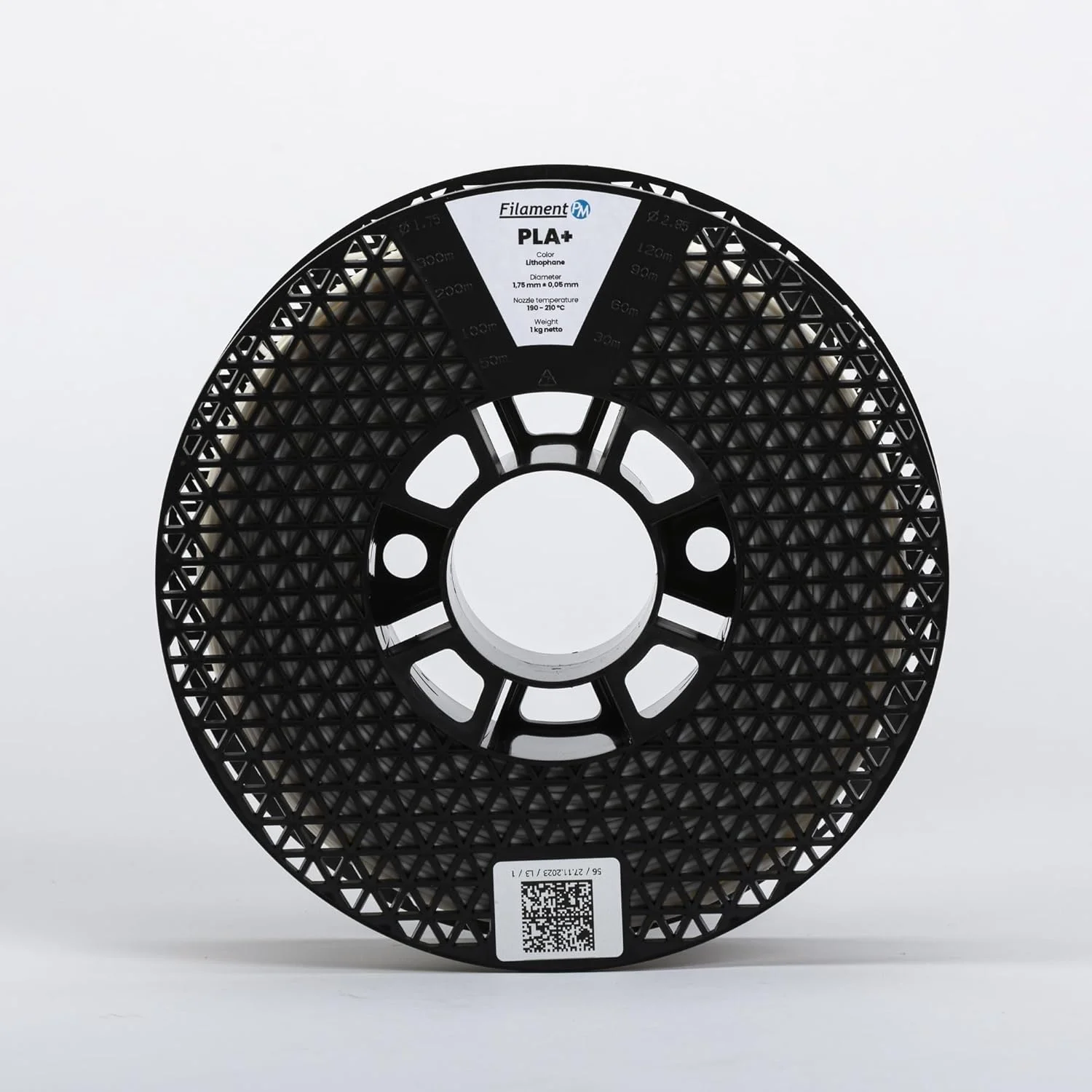 فیلامنت PM PLA+ لیتوفان 1.75 میلی متر، رول 1 کیلوگرمی، فیلامنت پرینتر سه بعدی، مناسب برای اکثر پرینترهای سه بعدی FDM