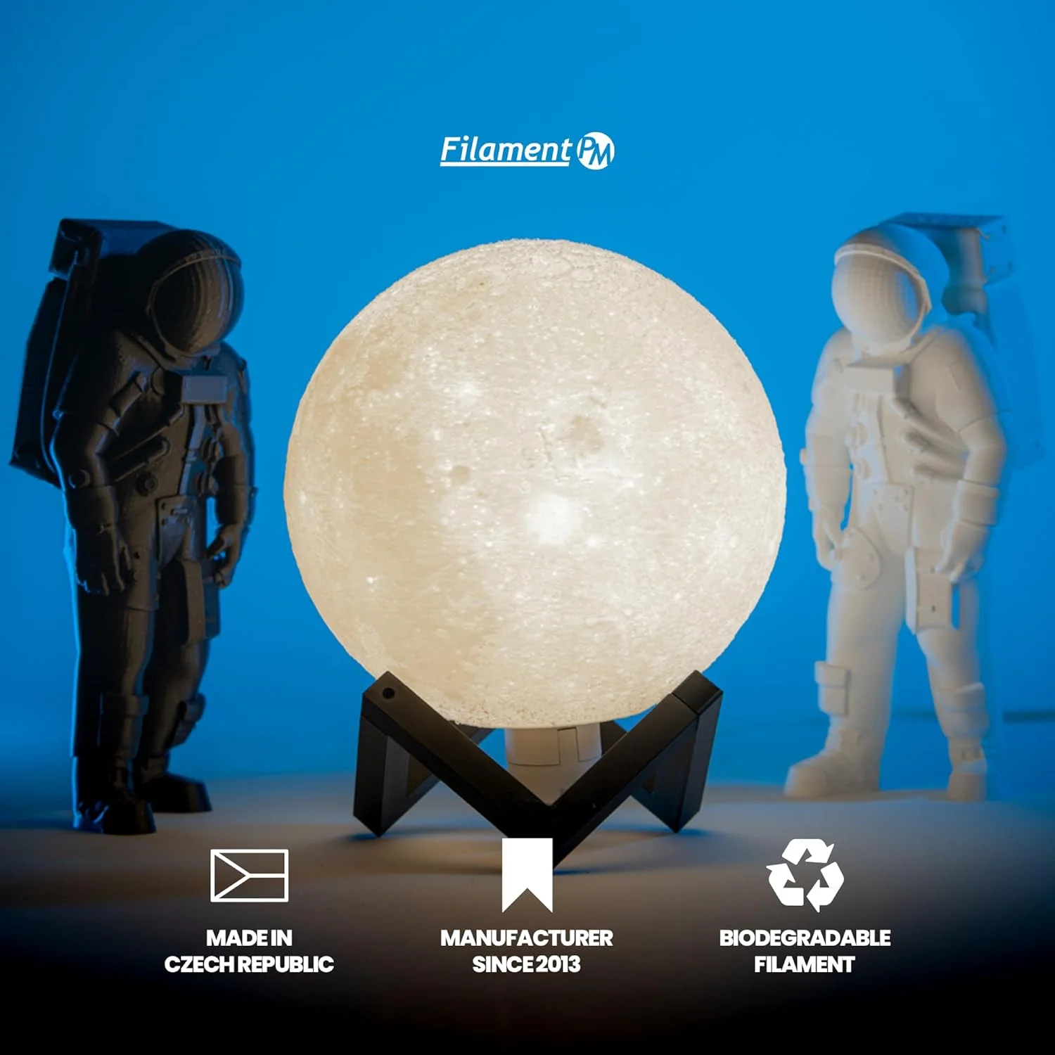 فیلامنت PM PLA+ لیتوفان 1.75 میلی متر، رول 1 کیلوگرمی، فیلامنت پرینتر سه بعدی، مناسب برای اکثر پرینترهای سه بعدی FDM