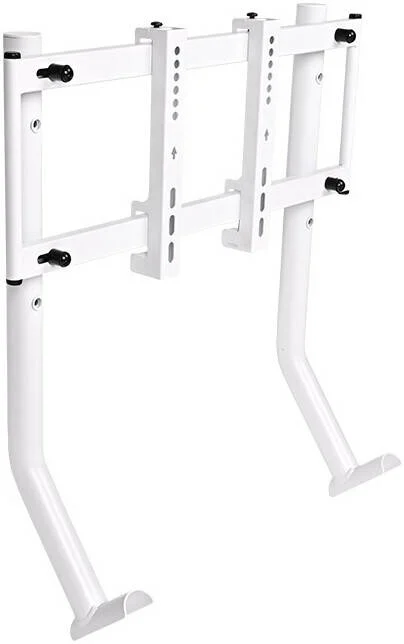 پایه مانیتور Thermaltake GR300، مناسب برای مانیتورهای 32 تا 50 اینچ، ظرفیت وزنی تا 35 کیلوگرم، محدوده تنظیم ارتفاع 50 میلی متر، مدیریت کابل، حداکثر VESA 400x200، سفید برفی | GSC-R3M-MDSLWH-01