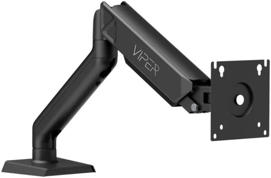 بازوی نگهدارنده مانیتور سادس مدل Viper، حداکثر اندازه ۳۲ اینچ، تحمل وزن تا ۹ کیلوگرم، کیفیت ساخت بالا، فناوری فنر گازی ممتاز، مشکی | SA-MA01