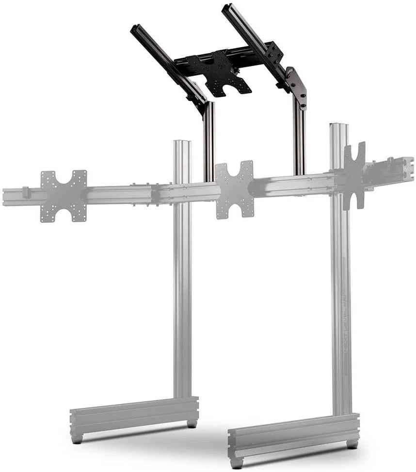 افزونه مانیتور بالای سر ایستاده مسابقه ای Next Level Racing Elite، پشتیبانی از یک صفحه نمایش 21 تا 43 اینچی، پشتیبانی از الگوهای VESA تا 200 x 200 میلی متر، خاکستری کربنی | NLR-E007