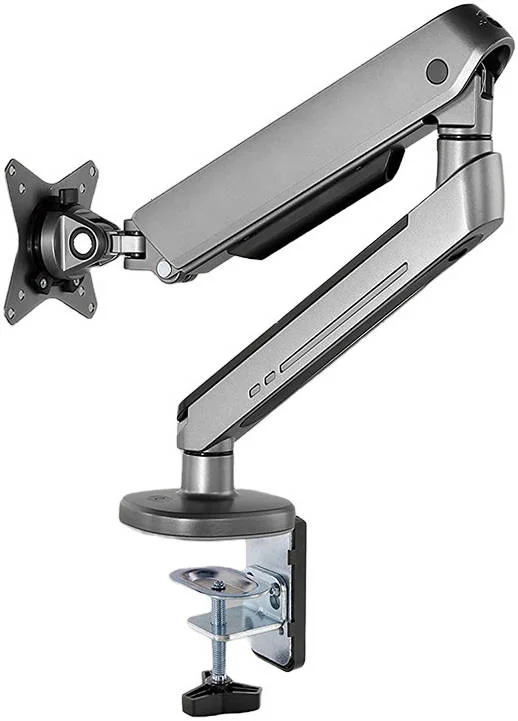 بازوی مانیتور گیمینگ نودسک مدل Control Premium XR با نورپردازی RGB، مناسب مانیتور تا 32 اینچ، پایه رومیزی تک بازویی با فناوری فنری و نور RGB، قابلیت تنظیم ارتفاع، چرخش و شیب | CTRL-XR