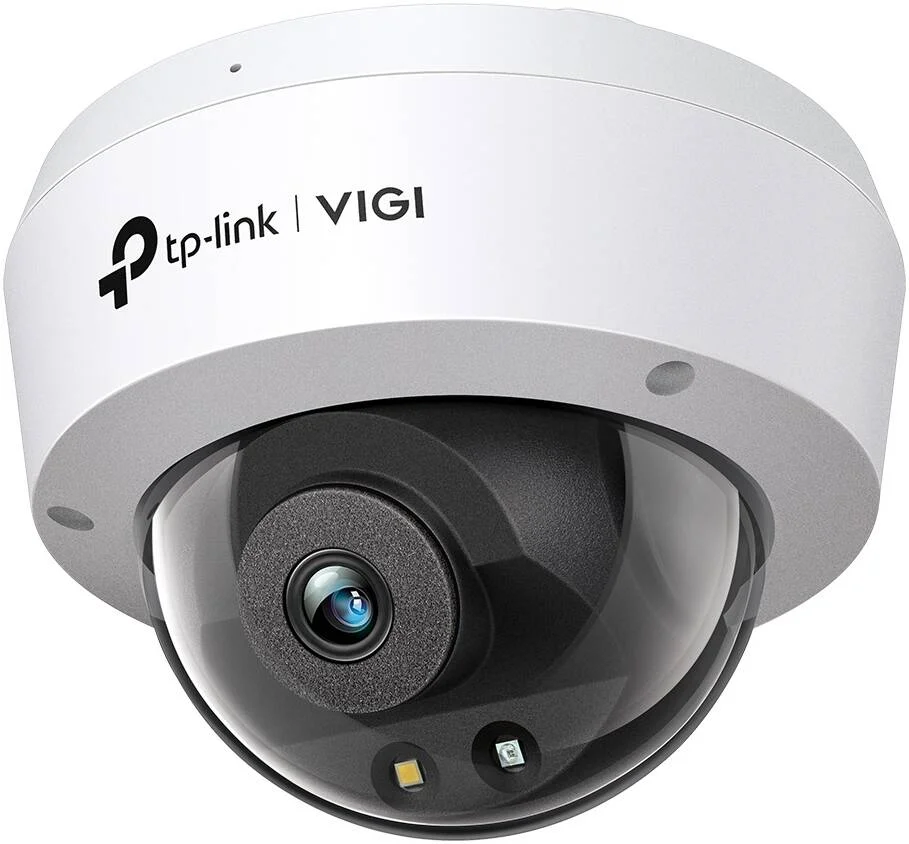 VIGI 3MP Full-Color Dome Network Camera, 4 mm Lens, F1.6 Aperture, 1/2.8" Progressive Scan CMOS Sensor, Horizontal FOV 89.1°, Vertical FOV 45.1°, Diagonal FOV 106.9°, White | VIGI C230-4mm