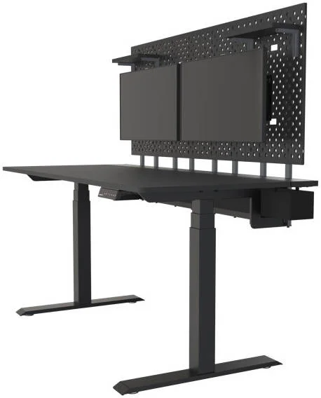 پایه مانیتور دسکتاپ D-Board M، مناسب برای صفحه نمایش تا 32 اینچ، ظرفیت وزن 7 کیلوگرم، چرخش 20 درجه (چپ/راست)، شیب 15 درجه (پایین)، چرخش 90 درجه (خلاف جهت عقربه های ساعت)، VESA MIS-D 100x100 75 x 75mm، مشکی | DA-DBMONT-BK1