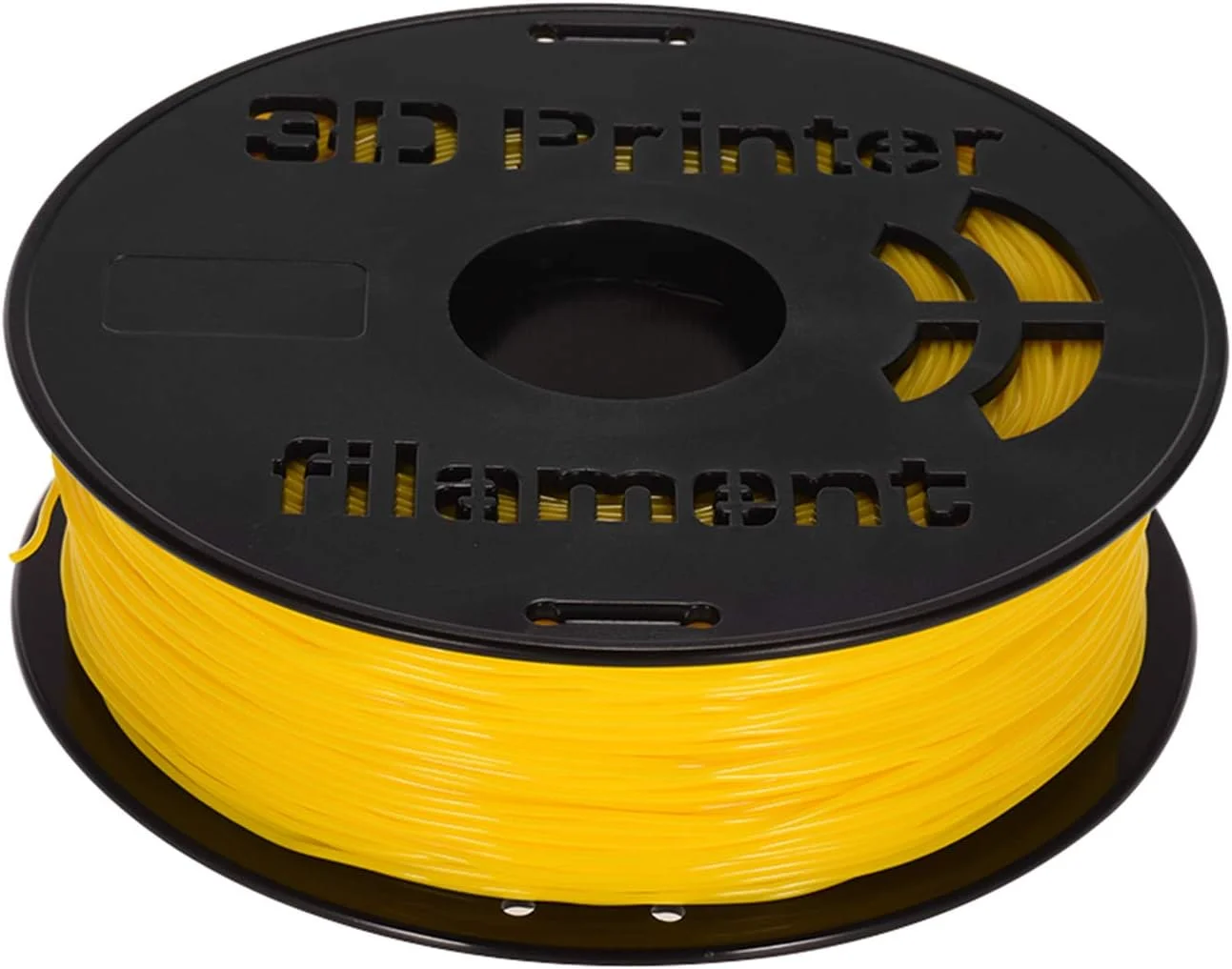 فیلامنت انعطاف پذیر، 1 کیلوگرم/ حلقه 1.75 میلی متر فیلامنت TPU انعطاف پذیر مواد چاپ سفید، مشکی، شفاف برای قلم های طراحی پرینتر سه بعدی زرد