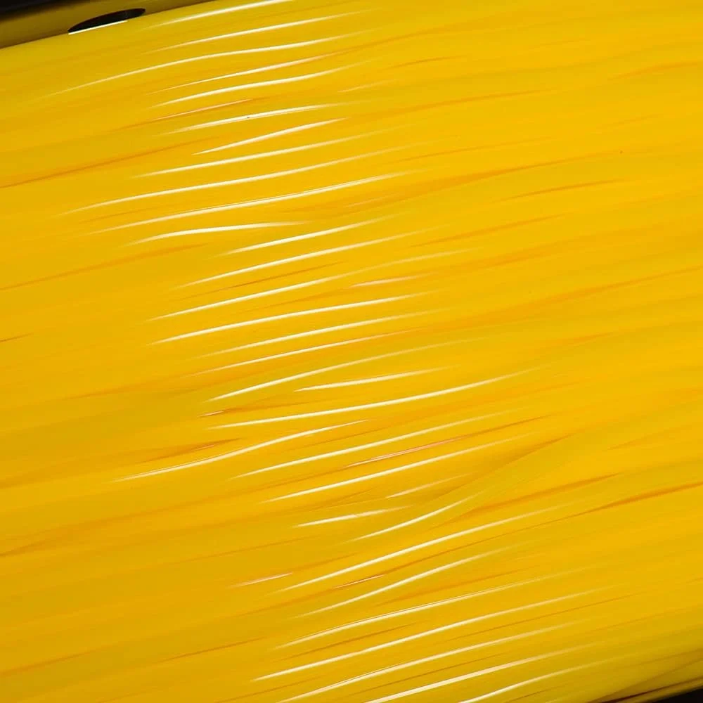 فیلامنت انعطاف پذیر، 1 کیلوگرم/ حلقه 1.75 میلی متر فیلامنت TPU انعطاف پذیر مواد چاپ سفید، مشکی، شفاف برای قلم های طراحی پرینتر سه بعدی زرد