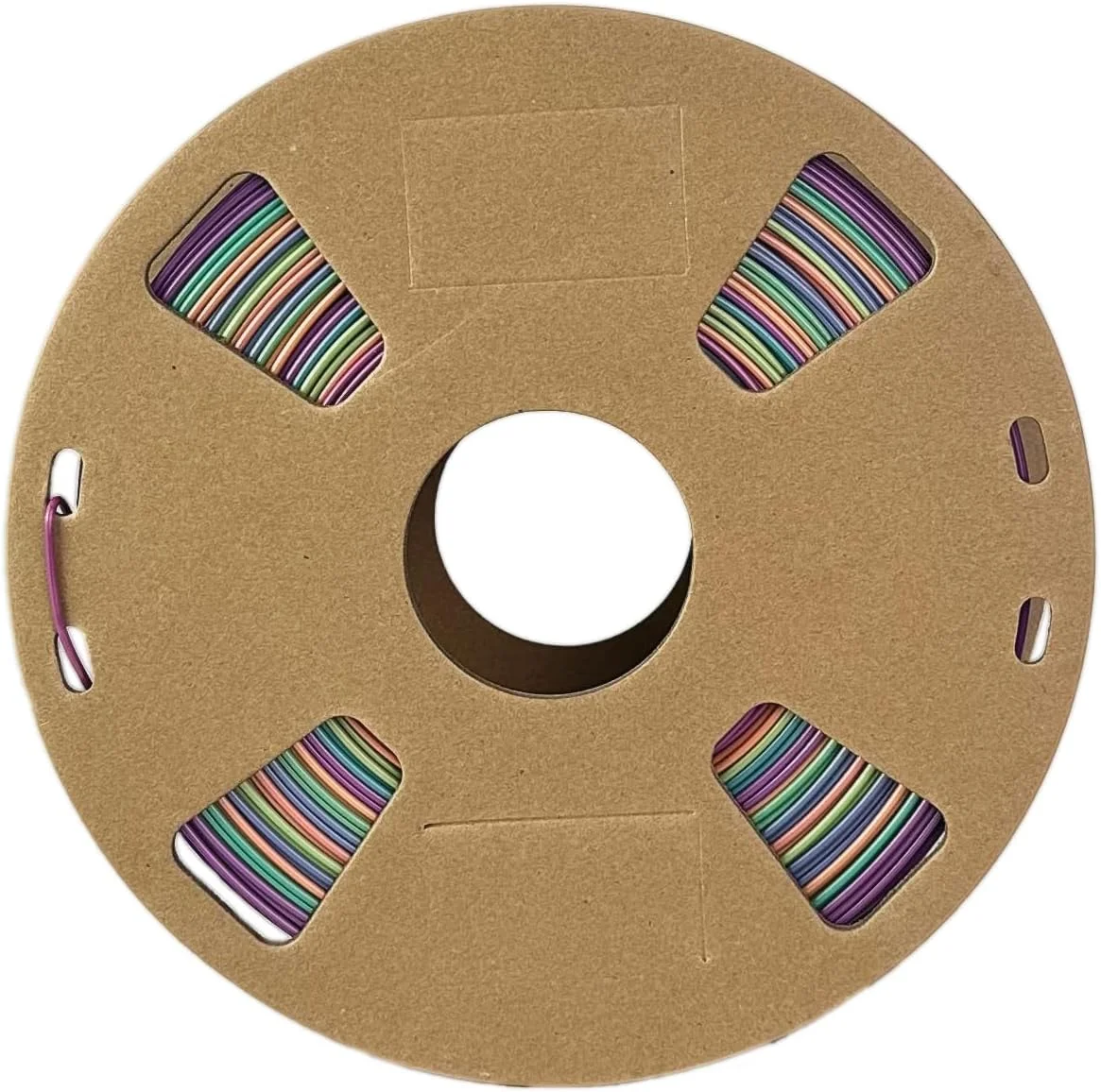 فیلامنت PLA 1.75mm ابریشمی رنگین کمانی چند رنگ فیلامنت پرینتر سه بعدی PLA، متریال پرینت سه بعدی برای پرینتر سه بعدی FDM، 1 کیلوگرم/اسپول، فیلامنت های PLA پلاس ابریشمی براق رنگین کمانی