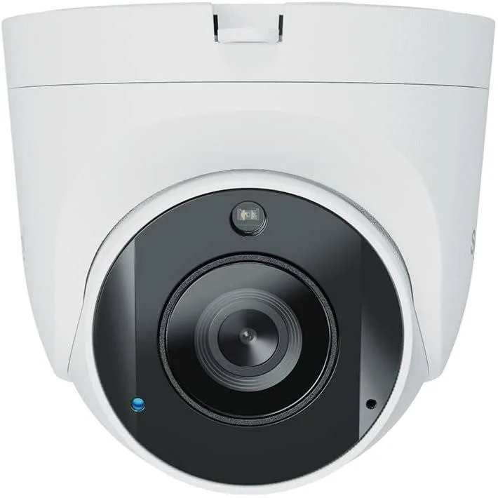 دوربین امنیتی تحت شبکه دام مدل TC500 سینولوژی، حسگر 5 مگاپیکسلی، دیافراگم F1.8، طول موج LED مادون قرمز 850 نانومتر، فاصله کانونی ثابت 2.8 میلی متر، فیلتر برش مادون قرمز قابل جابجایی خودکار، ضد آب IP67، سفید | TC500