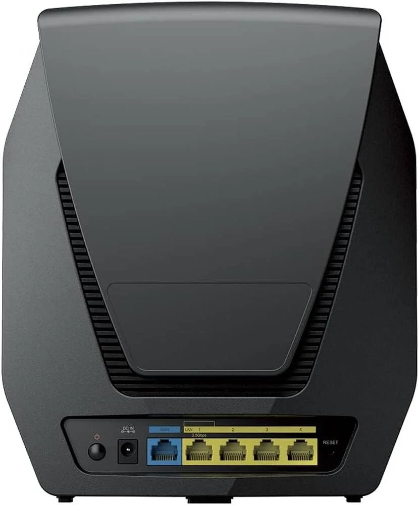 روتر Synology WRX560، پردازنده چهار هسته ای 1.4 گیگاهرتز، 512 مگابایت رم، نوع آنتن 4x4 MIMO داخلی (5 گیگاهرتز)، 2x2 MIMO داخلی (2.4 گیگاهرتز)، سرعت WIFI تا 2400 مگابیت در ثانیه، مشکی | WRX560 روتر Synology WRX560، پردازنده چهار هسته ای 1.4 گیگاهرتز، 512 مگابایت رم، نوع آنتن 4x4 MIMO داخلی (5 گیگاهرتز)، 2x2 MIMO داخلی (2.4 گیگاهرتز)، سرعت WIFI تا 2400 مگابیت در ثانیه، مشکی | WRX560