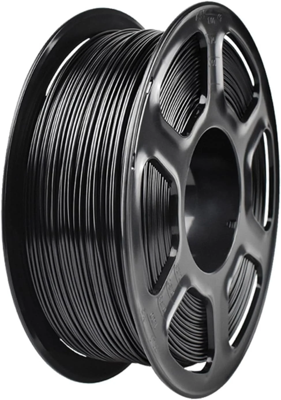 فیلامنت PLA بسته 1.75 میلی‌متری، فیلامنت PLA برای پرینت سه بعدی 1.75 میلی‌متری با دقت ابعادی +/- 0.02 میلی‌متر، اسپول 1 کیلوگرمی (2.2 پوند) (مشکی)