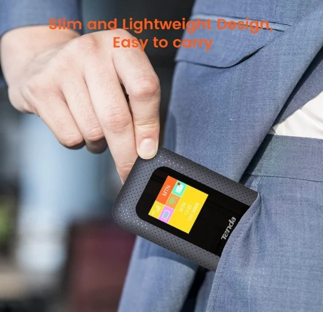 مودم همراه 4G LTE تندا مدل 4G185: سرعت انتقال 150 مگابیت بر ثانیه، باتری 2100 میلی آمپر، تک بانده، پشتیبانی تا 10 کاربر | 4G185 V2.0 مودم همراه 4G LTE تندا مدل 4G185: سرعت انتقال 150 مگابیت بر ثانیه، باتری 2100 میلی آمپر، تک بانده، پشتیبانی تا 10 کاربر | 4G185 V2.0