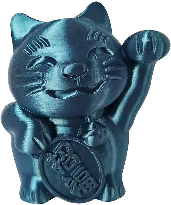 فیلامنت PLA آبی فیروزه ای ابریشمی CC3D، مواد پرینتر سه بعدی 1.75 میلی متری، 1 کیلوگرم، قرقره 2.2 پوندی، براق، متالیک، فیلامنت پرینت سه بعدی PLA ابریشمی فیلامنت PLA آبی فیروزه ای ابریشمی CC3D، مواد پرینتر سه بعدی 1.75 میلی متری، 1 کیلوگرم، قرقره 2.2 پوندی، براق، متالیک، فیلامنت پرینت سه بعدی PLA ابریشمی