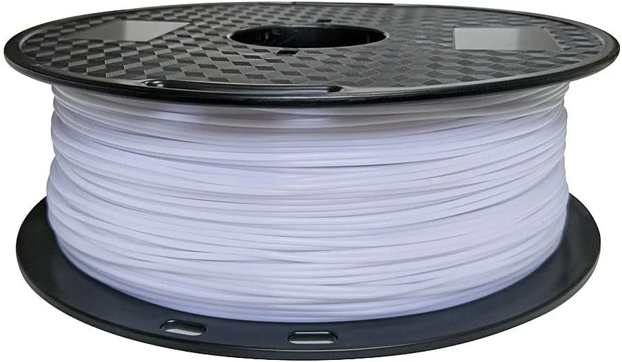 فیلامنت PLA مکس CC3D، فیلامنت PLA+ سفید برفی 1.75 میلی‌متر، فیلامنت پرینتر سه بعدی 1 کیلوگرم، 1 کیلوگرم، متریال پرینت سه بعدی، فیلامنت PLA Pro Plus سفید روشن، رنگ سفید برفی سرد