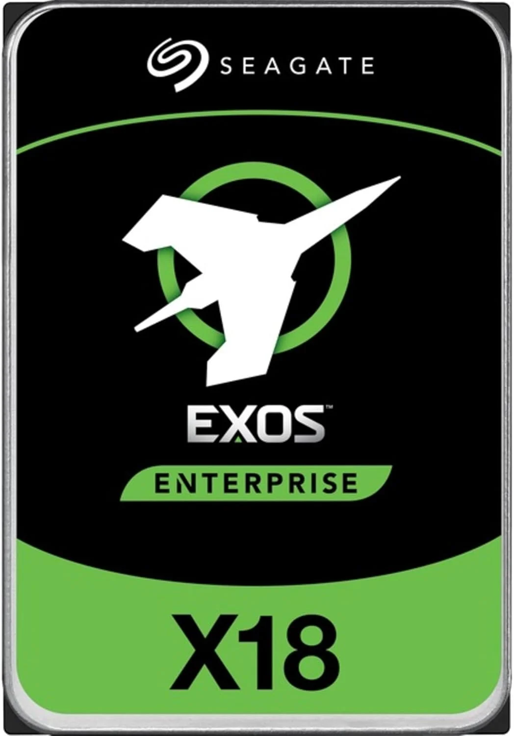 هارد دیسک سیگیت ENTERPRISE C EXOS X18 با ظرفیت 14 ترابایت، سایز 3.5 اینچ، سرعت 7200 دور در دقیقه، SAS HELIUM 512E