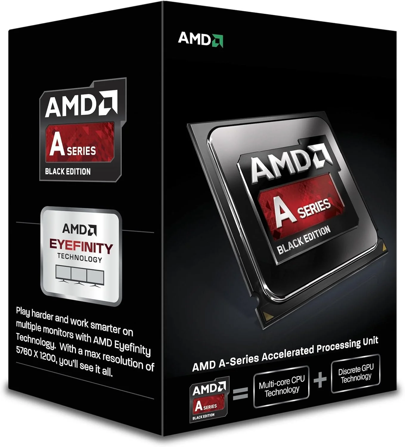 پردازنده چهارهسته‌ای AMD Richland A8 6600K Black Edition با فرکانس 3.9 گیگاهرتز و سوکت FM2