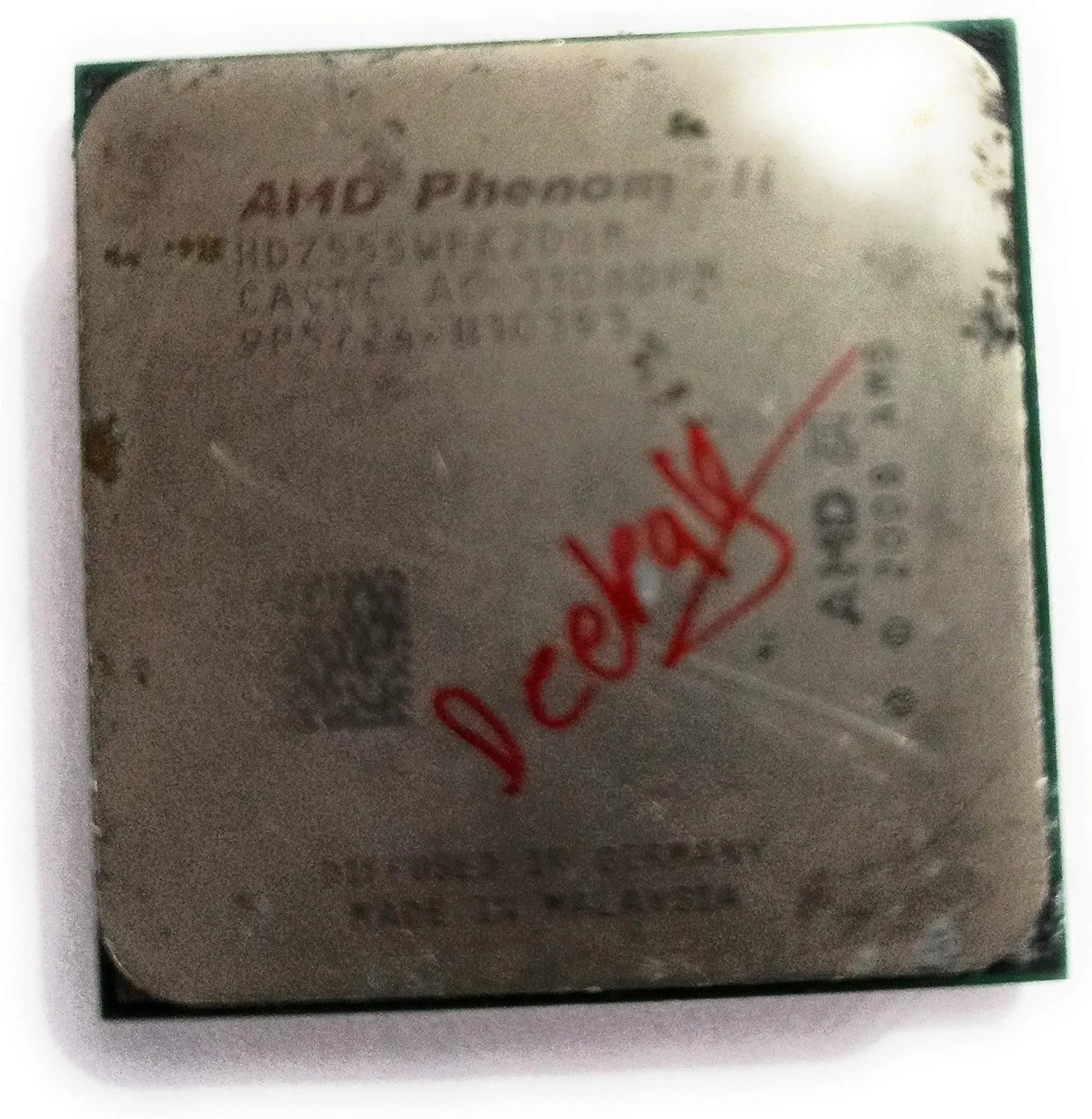 پردازنده دو هسته ای AMD Phenom II X2 555 Black Edition Callisto 3.2 گیگاهرتز با 2x512 کیلوبایت حافظه نهان L2 سوکت AM3 80W - نسخه خرده فروشی HDZ555WFGMBOX
