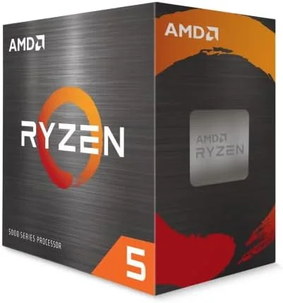 پردازنده ای ام دی Ryzen 5 5500 به همراه خنک کننده Wraith Stealth، 3.6 گیگاهرتز، 6 هسته / 12 رشته، 19 مگابایت، 65 وات، مدل 100-100000457BOX