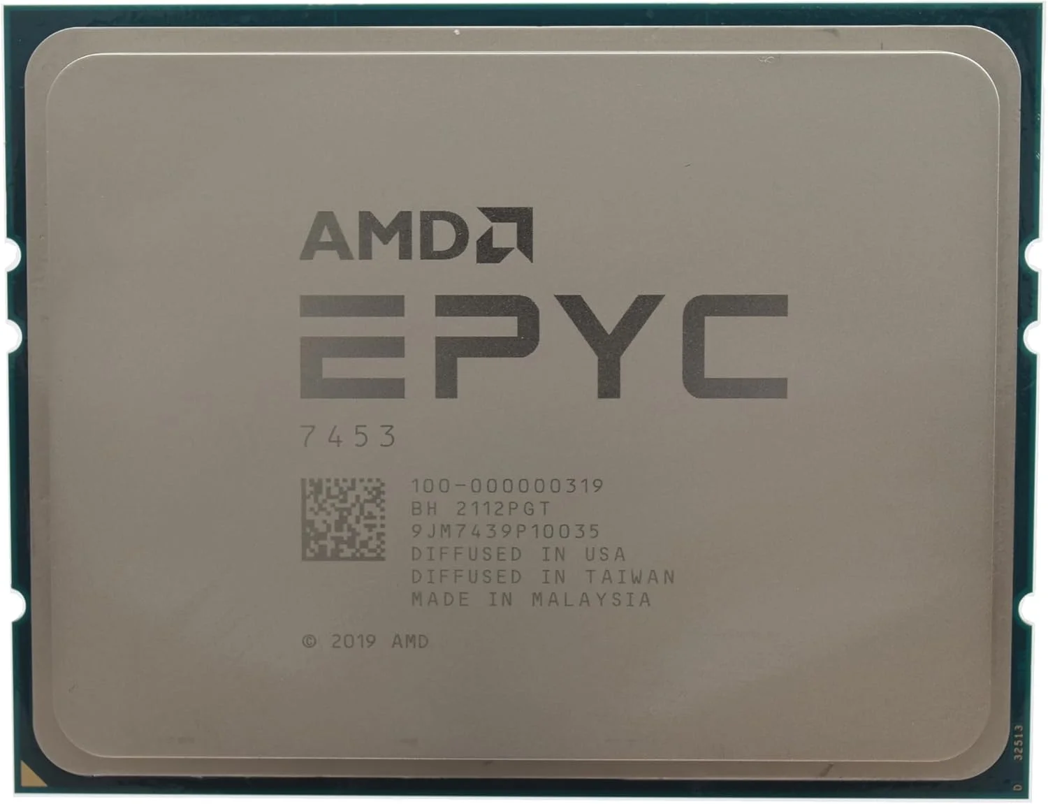 پردازنده 28 هسته ای AMD EPYC 7003 7453 با فرکانس 2.75 گیگاهرتز