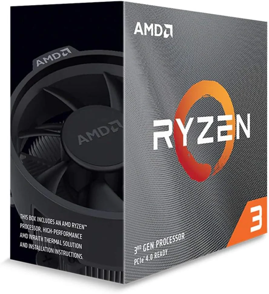 پردازنده دسکتاپ AMD Ryzen 3 3300X با 4 هسته و 8 رشته به همراه خنک کننده Wraith Stealth