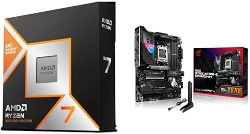 پردازنده AMD Ryzen 7 9800X3D + مادربرد ROG Strix X870E-E Gaming WiFi پردازنده AMD Ryzen 7 9800X3D + مادربرد ROG Strix X870E-E Gaming WiFi