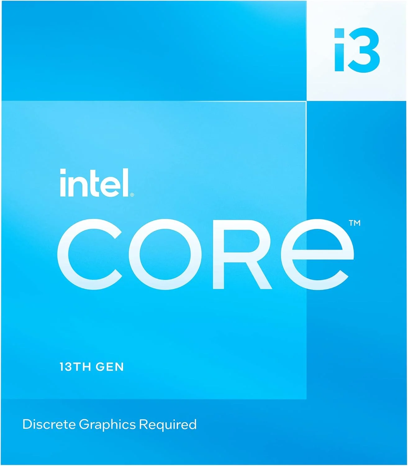 پردازنده دسکتاپ نسل سیزدهم اینتل Core i3-13100F با 12 مگابایت کش، تا 4.50 گیگاهرتز پردازنده دسکتاپ نسل سیزدهم اینتل Core i3-13100F با 12 مگابایت کش، تا 4.50 گیگاهرتز