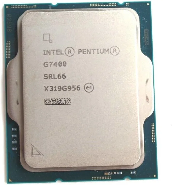 پردازنده دسکتاپ اینتل Pentium Gold G7400 3.7GHz 2 هسته LGA 1700 OEM/Tray پردازنده دسکتاپ اینتل Pentium Gold G7400 3.7GHz 2 هسته LGA 1700 OEM/Tray