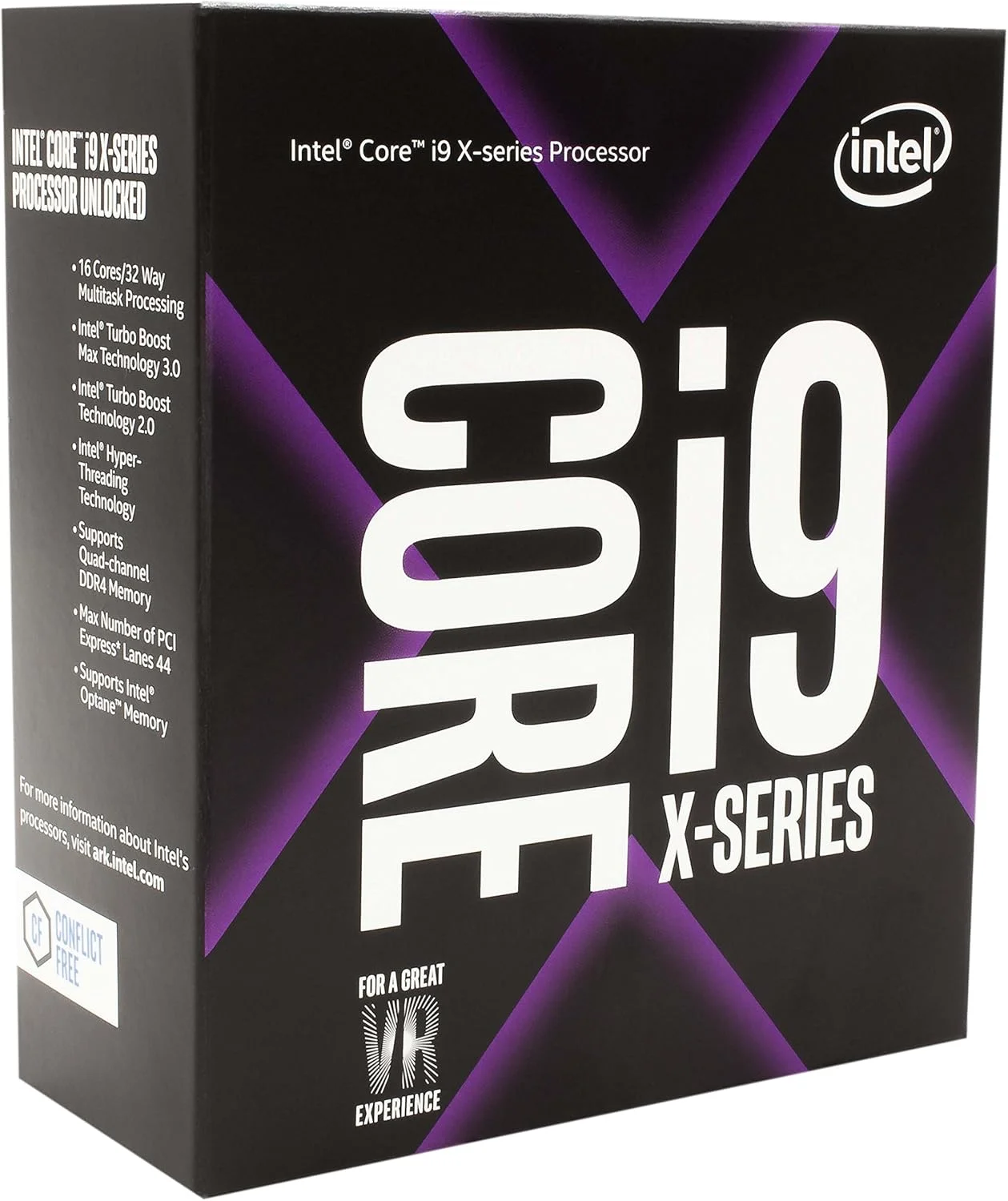 پردازنده Intel Core i9-7960X سری X با 16 هسته تا 4.2 گیگاهرتز توربو، آنلاک شده، LGA2066 سری X299، 165 وات پردازنده Intel Core i9-7960X سری X با 16 هسته تا 4.2 گیگاهرتز توربو، آنلاک شده، LGA2066 سری X299، 165 وات