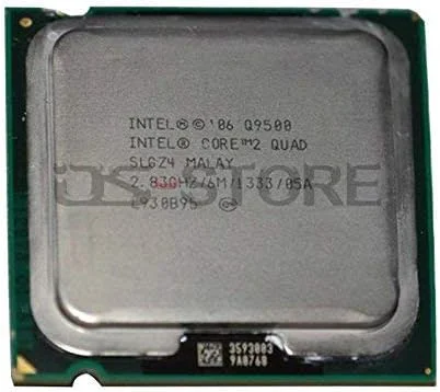 پردازنده چهارهستهای اینتل Core2 Quad Q9500 مدل SLGZ4، مناسب برای کامپیوترهای رومیزی، سوکت LGA 775، حافظه کش 6 مگابایت، سرعت 2.83 گیگاهرتز، فرکانس 1333 مگاهرتز پردازنده چهارهستهای اینتل Core2 Quad Q9500 مدل SLGZ4، مناسب برای کامپیوترهای رومیزی، سوکت LGA 775، حافظه کش 6 مگابایت، سرعت 2.83 گیگاهرتز، فرکانس 1333 مگاهرتز