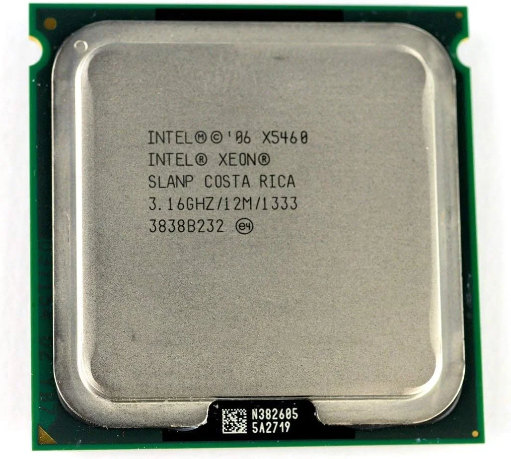 پردازنده چهارهستهای Intel Xeon X5460 SLANP با فرکانس 3.16 گیگاهرتز، 12 مگابایت کش و سوکت LGA771 (بازسازی شده) پردازنده چهارهستهای Intel Xeon X5460 SLANP با فرکانس 3.16 گیگاهرتز، 12 مگابایت کش و سوکت LGA771 (بازسازی شده)