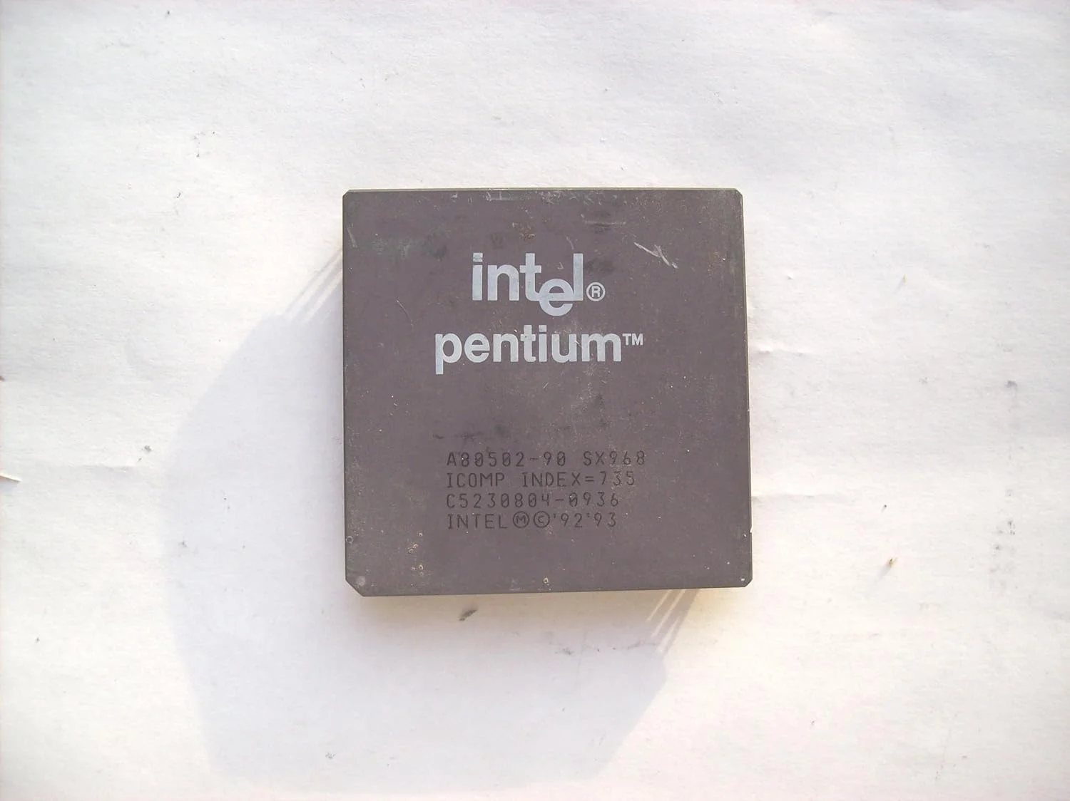 پردازنده اینتل پنتیوم A80502-90 SX968