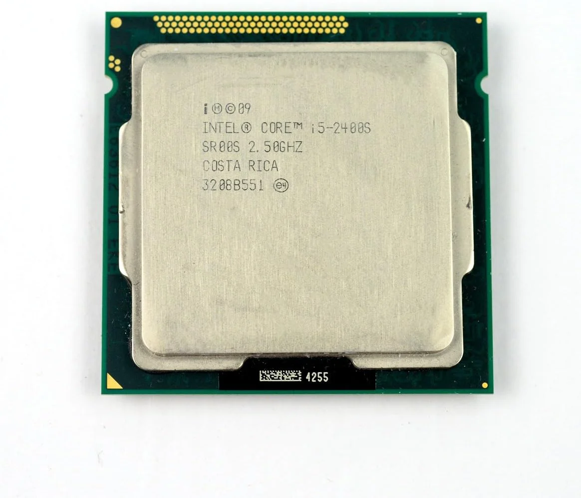 پردازنده چهارهسته‌ای اینتل SR00S CORE i5-2400S با سرعت 2.5 گیگاهرتز، حافظه کش 6 مگابایت و سرعت انتقال 5GT/s، سوکت LGA1