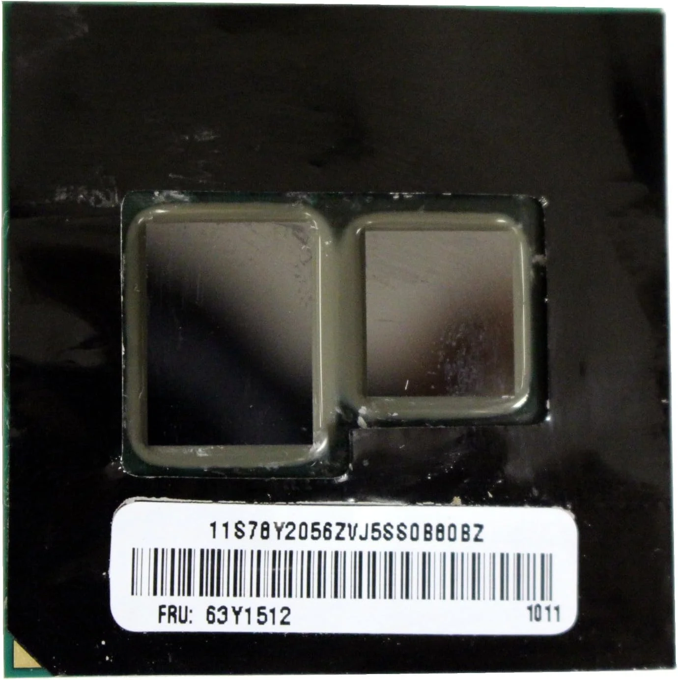 پردازنده کامپیوتر اینتل Core i5 540M مدل 63Y1512 با سرعت 2.53 گیگاهرتز، سرعت انتقال 2.5 گیگابیت بر ثانیه و حافظه کش 3 مگابایت، سوکت G1