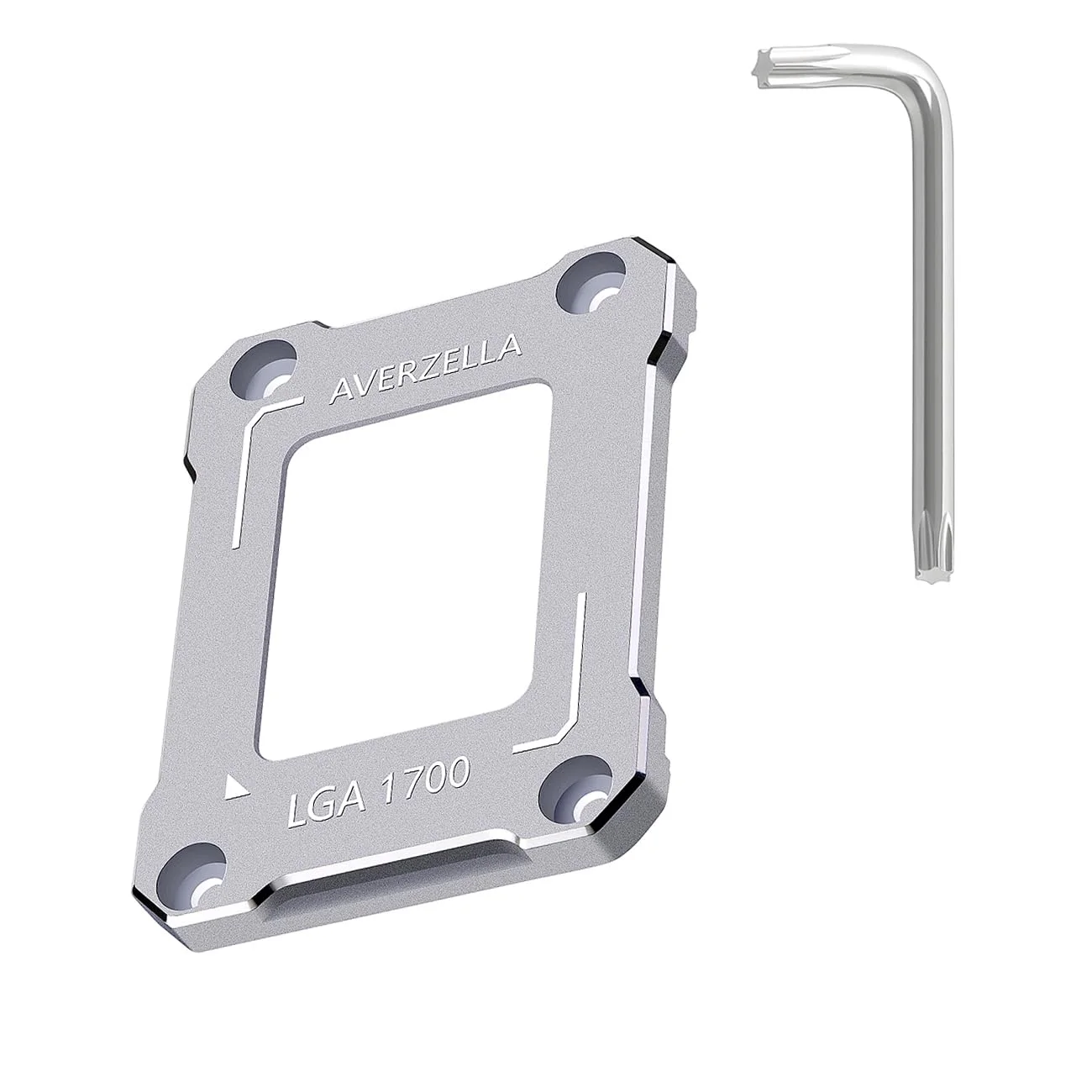 نگهدارنده پردازنده نسل ۱۲ و ۱۳ اینتل، کیت اصلاح پردازنده برای LGA 1700، پایه ضد خمش 1700-BCF، سازگار با خنک کننده آبی/بادی، بست ثابت کننده پردازنده آلومینیومی CNC