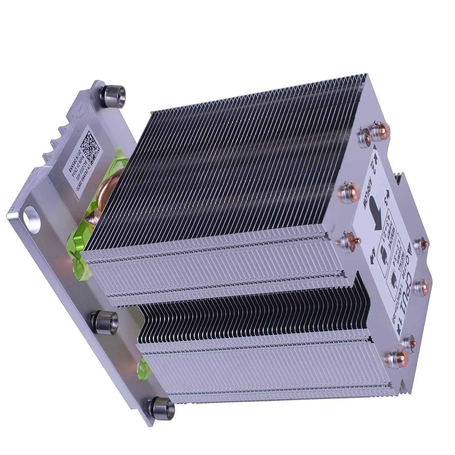 خنک کننده بادی هیت سینک جدید سازگار با Dell Precision 7920 T7920 پردازنده دوم R5NN8 0R5NN8 به همراه براکت