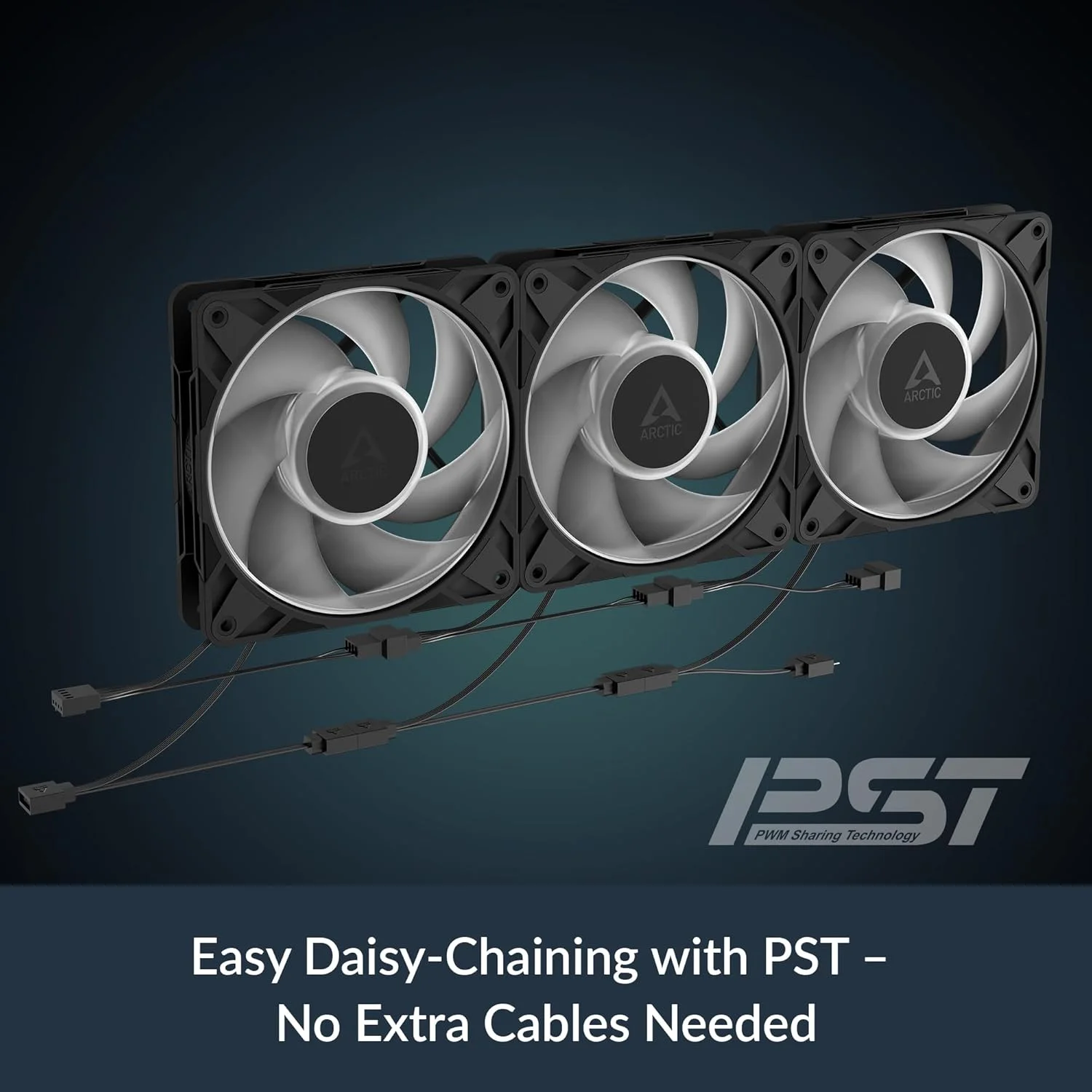 فن ممتاز و قدرتمند ARCTIC P12 Pro A-RGB، فن 120 میلی‌متری PWM با اسپلیتر کابل Y، 600-3000 دور در دقیقه، 0 دور در دقیقه <5% PWM، RGB دیجیتال 5 ولت، بلبرینگ دینامیک سیال، 4 پین - مشکی