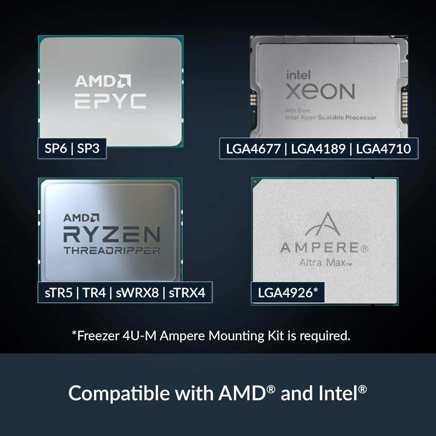 خنک کننده پردازنده ARCTIC Freezer 4U-M (Rev. 2)