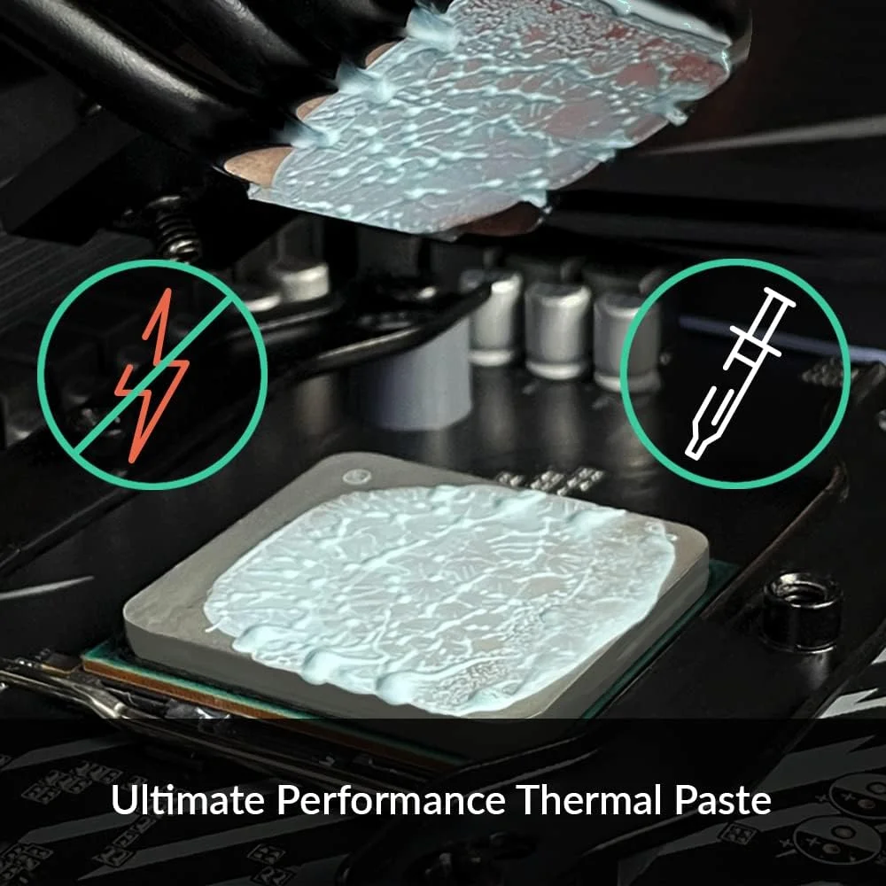 خنک کننده پردازنده تک برج ARCTIC Freezer A35 RGB، مخصوص AMD، فن 120 میلی‌متری با فشار بهینه، 200–1700 دور در دقیقه، 4 لوله حرارتی، شامل خمیر حرارتی MX-5 - مشکی