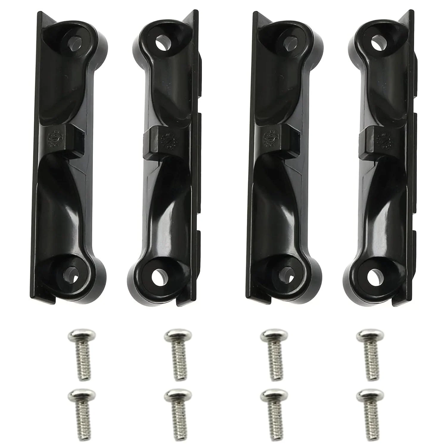 براکت CPU AM5، 4 عدد براکت فن خنک کننده CPU AM5 برای کامپیوتر رومیزی AMD، مناسب مادربرد AM5/AM4 به همراه پیچ، پایه خنک کننده، محافظ صفحه پشتی فولادی، تثبیت کننده فن