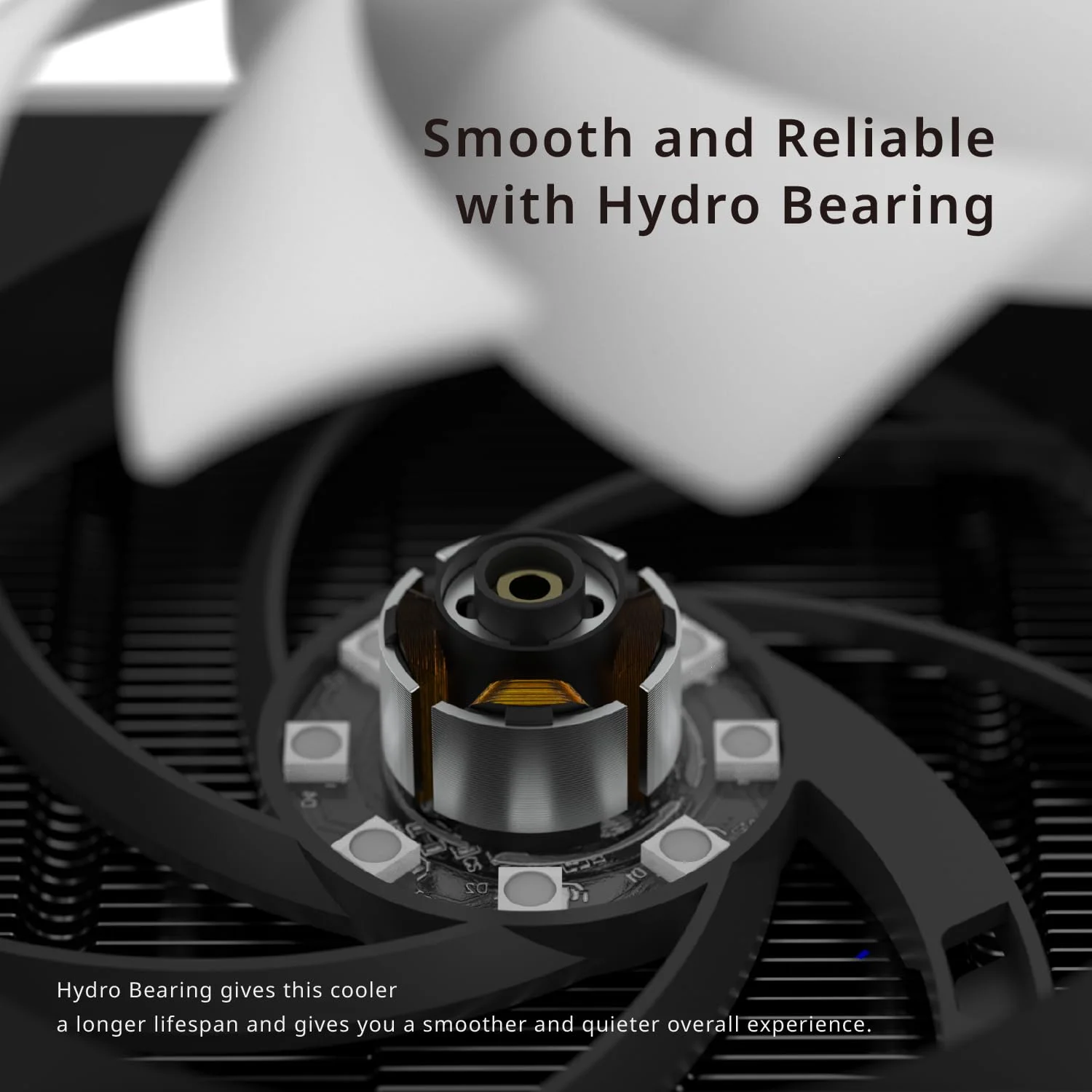 خنک کننده بادی پردازنده APNX AP1-V مشکی، 5 لوله حرارتی، فریم آلومینیومی، فن PWM با بلبرینگ هیدرو، جریان هوای بالا، 165 میلی متر (ارتفاع)، Intel LGA 1700/1200، AMD Ryzen AM5/AM4