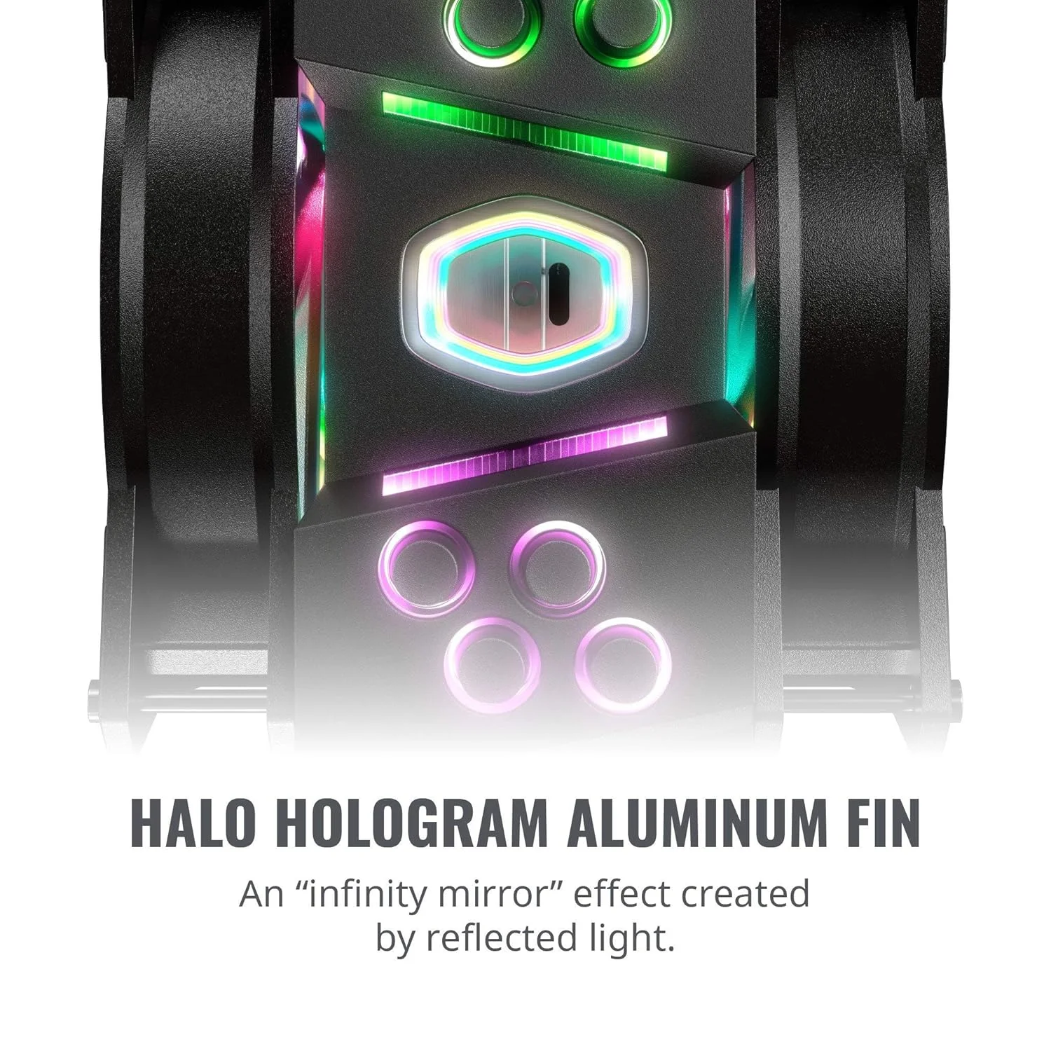 خنک کننده بادی پردازنده کولر مستر MasterAir MA410M ARGB، نورپردازی ARGB قابل تنظیم، پره های آلومینیومی، فن های MF120R با پیکربندی Push-Pull، 4 لوله حرارتی مسی برای AMD Ryzen AM4 و Intel LGA1200/1151 (MAM-T4PN-218PC-R1)