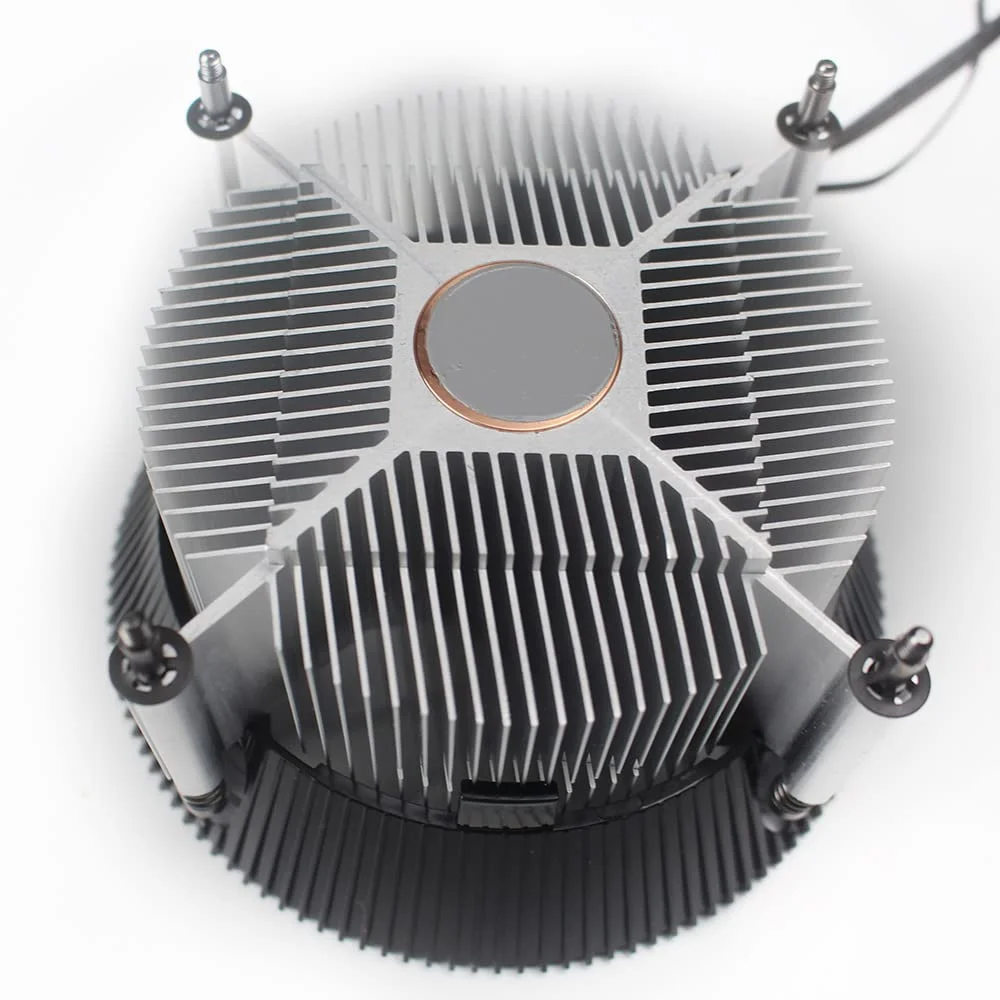 خنک‌کننده پردازنده بادی کم‌ارتفاع مستر I70C ARGB LGA1700، پایه درج مس، فن نورپردازی ARGB با 4 پین PWM و 5 ولت 3 پین فقط برای سوکت Intel LGA1700