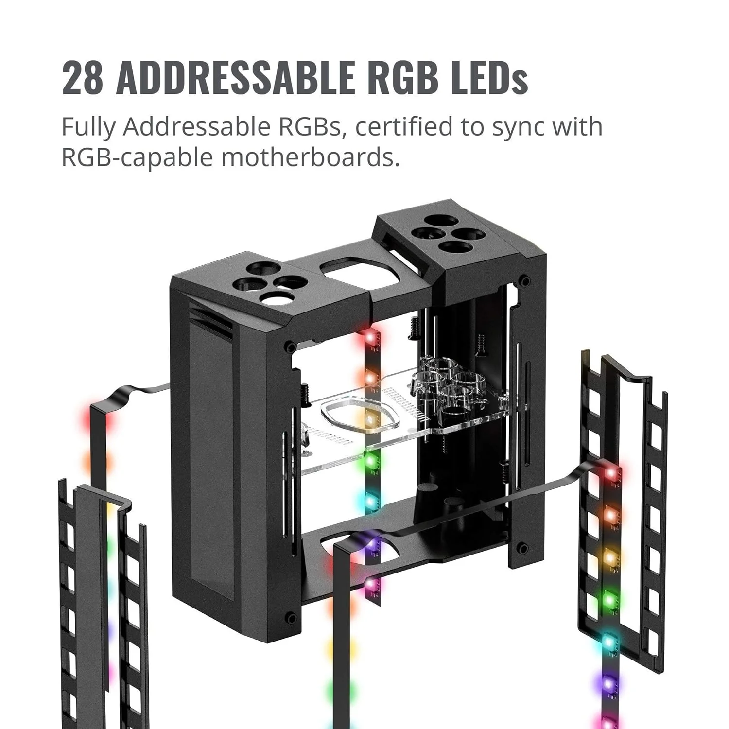 خنک کننده بادی پردازنده کولر مستر MasterAir MA410M ARGB، نورپردازی ARGB قابل تنظیم، پره های آلومینیومی، فن های MF120R با پیکربندی Push-Pull، 4 لوله حرارتی مسی برای AMD Ryzen AM4 و Intel LGA1200/1151 (MAM-T4PN-218PC-R1)