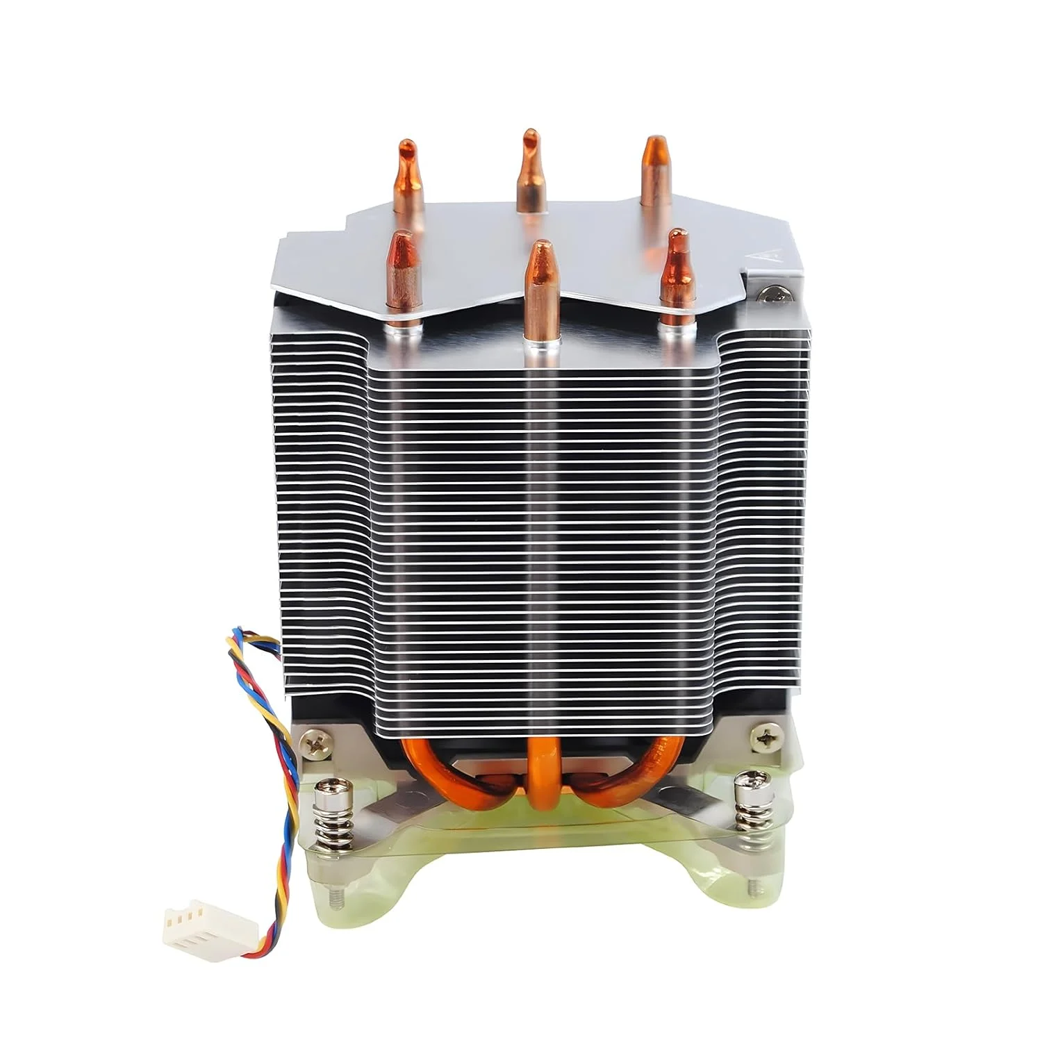 خنک کننده پردازنده مدل VWD01 0VWD01 به همراه فن و هیت سینک آلومینیومی، قطعات خنک کننده داخلی سازگار با Dell XPS 8940 8500 8700 G5 5090 G5 5000 Optiplex 7080