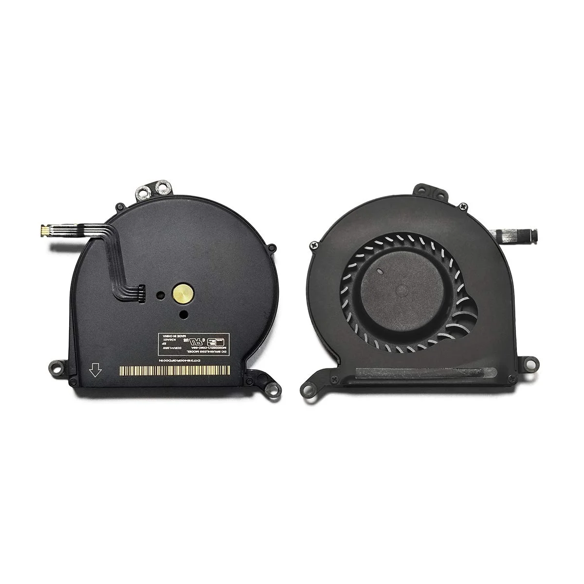 فن خنک کننده پردازنده مرکزی جایگزین برای مک بوک ایر ۱۳ اینچ A1369 (۲۰۱۰، ۲۰۱۱)، A1466 (۲۰۱۲، ۲۰۱۳، ۲۰۱۴، ۲۰۱۵، ۲۰۱۷)