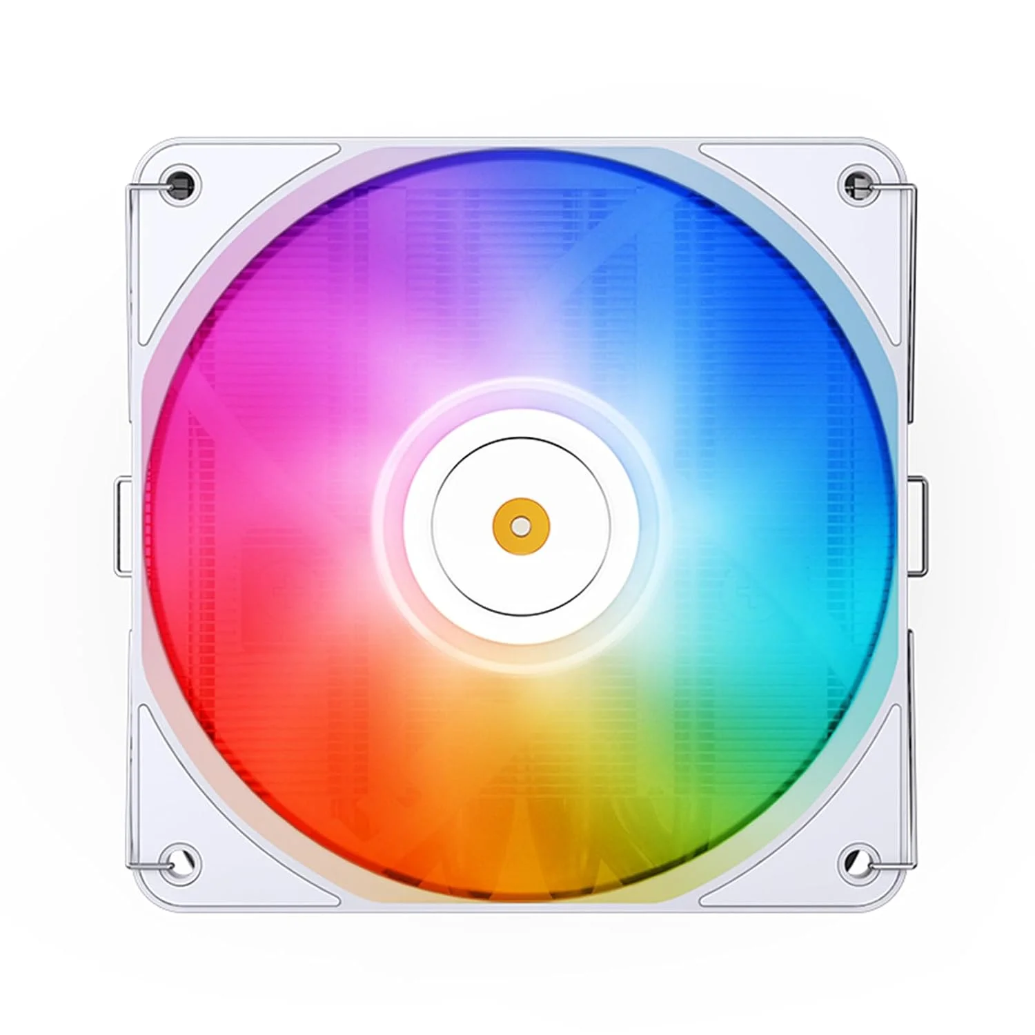 خنک کننده پردازنده بادی کم ارتفاع JONSBO HP600 سفید ARGB، فن PWM 120 میلی متری، 6 لوله حرارتی، رادیاتور جریان پایین سری Silent، خنک کننده LGA 115X/1200/1700، AM4/AM5، D-TDP: 210W، ارتفاع 66 میلی متر