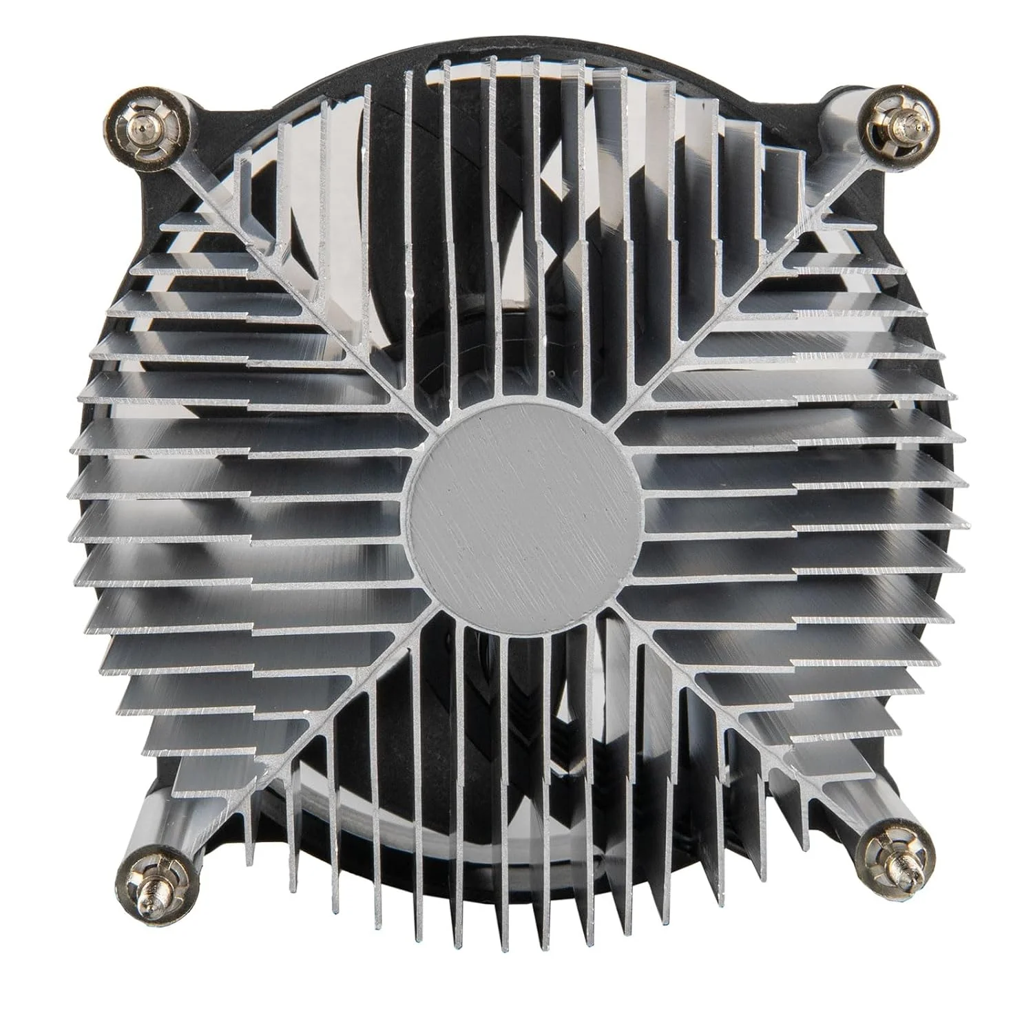 خنک کننده پردازنده DK-15 PWM برای Intel LGA1200/115X، خنک کننده هوای پردازنده کامپیوتر رومیزی کم ارتفاع 57 میلی متری با پره های آلومینیومی، فن 92 میلی متری PWM 4 پین، TDP 65W