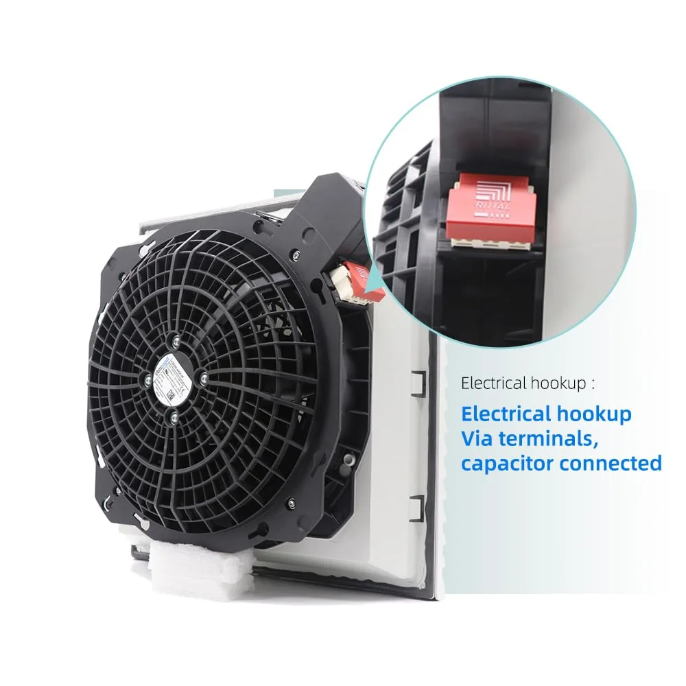 فن کابینتی آکسیال Ebm Papst مدل K2E200-AH20-05 با جریان 0.37/0.39 آمپر